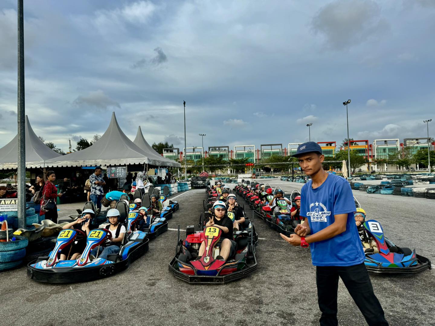 Go-Kart Racing Track at Crazy Racing