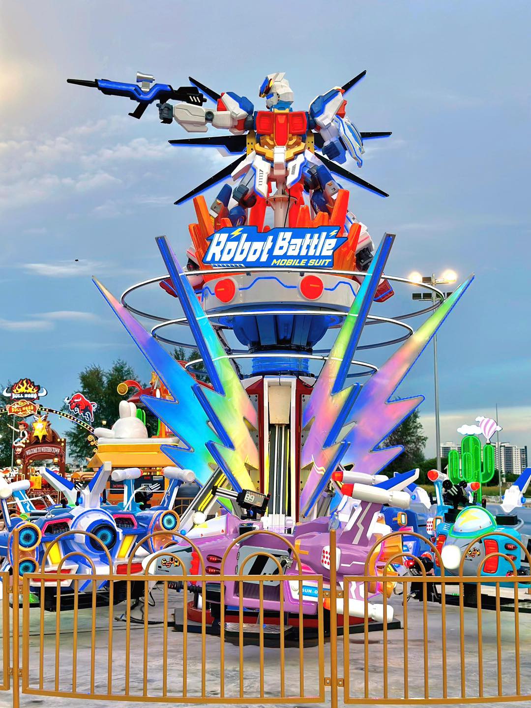 Kids playing at Fun Park